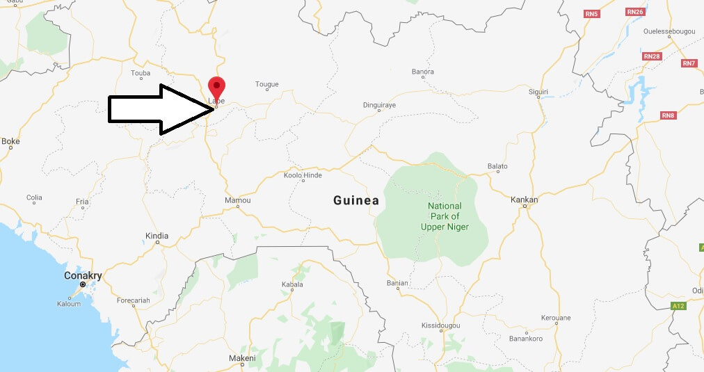 Where is Labé Located? What Country is Labé in? Labé Map