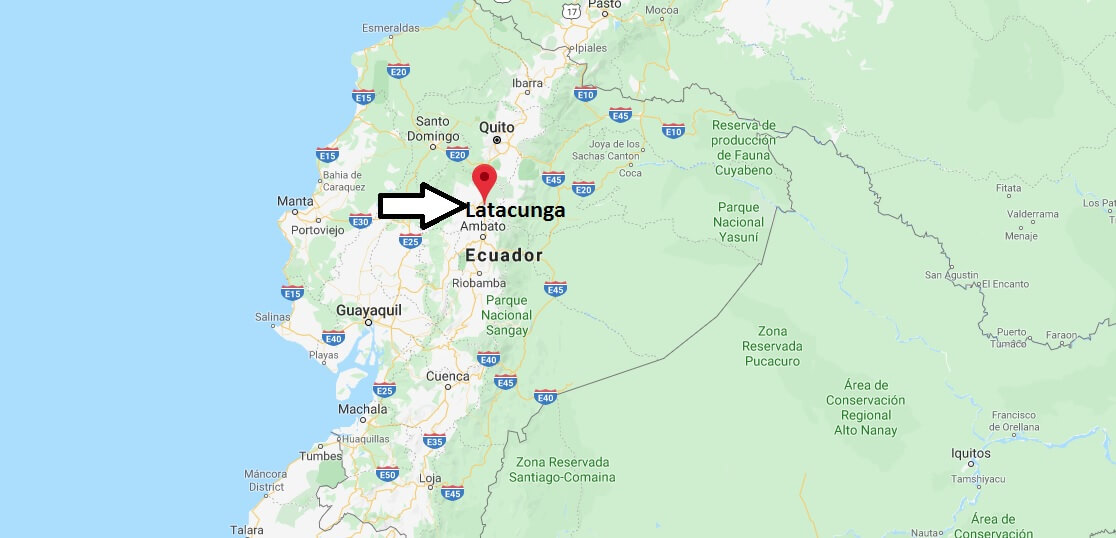 Where is Latacunga Located? What Country is Latacunga in? Latacunga Map
