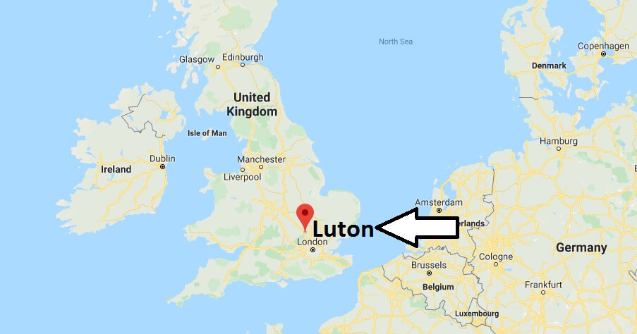 Where is Luton Located? What Country is Luton in? Luton Map