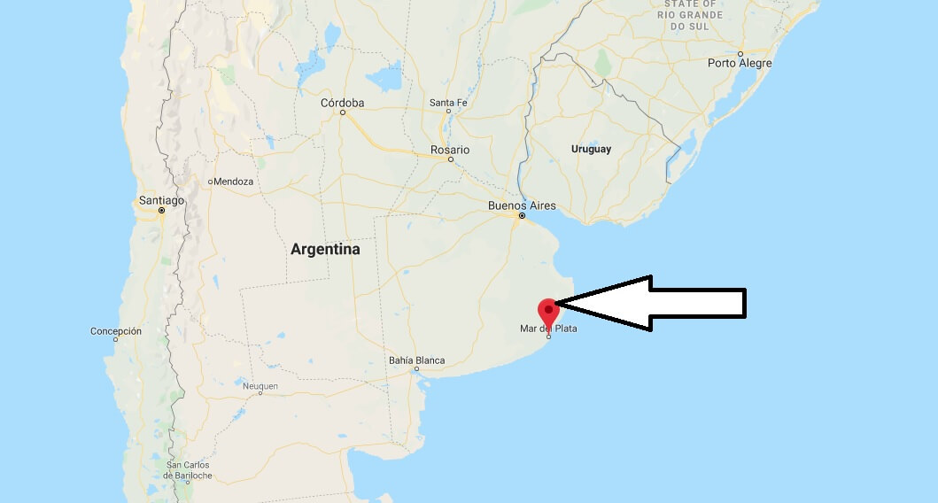 Where is Mar del Plata Located? What Country is Mar del Plata in? Mar del Plata Map