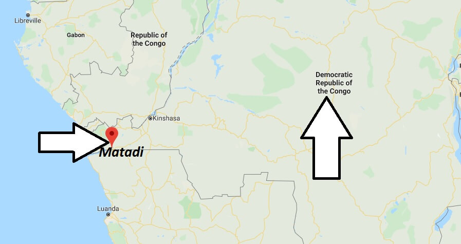 Where is Matadi Located? What Country is Matadi in? Matadi Map