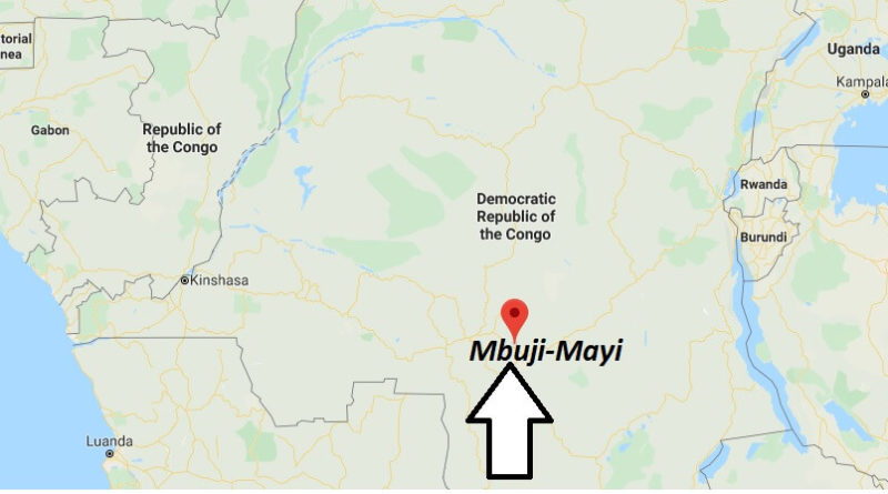 Where is Mbuji-Mayi Located? What Country is Mbuji-Mayi in? Mbuji-Mayi Map