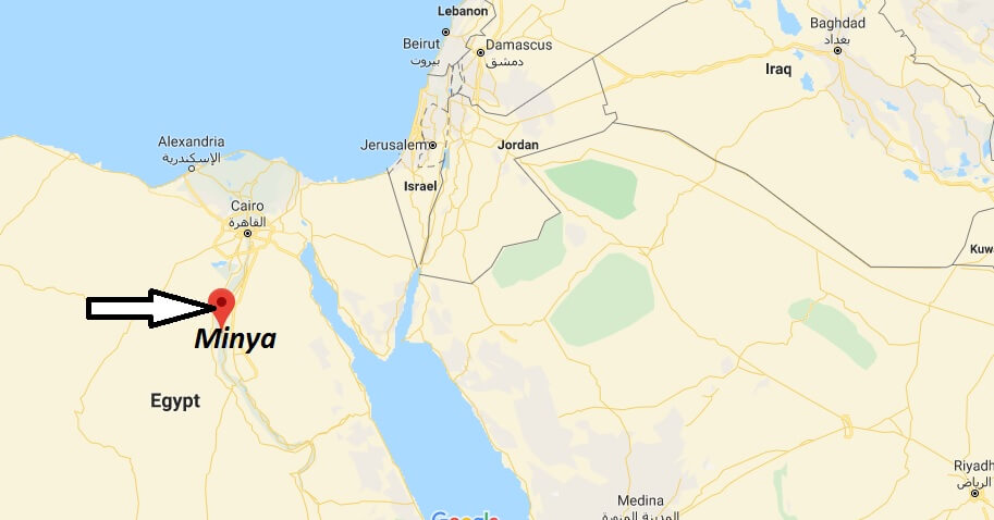 Where is Minya Located? What Country is Minya in? Minya Map