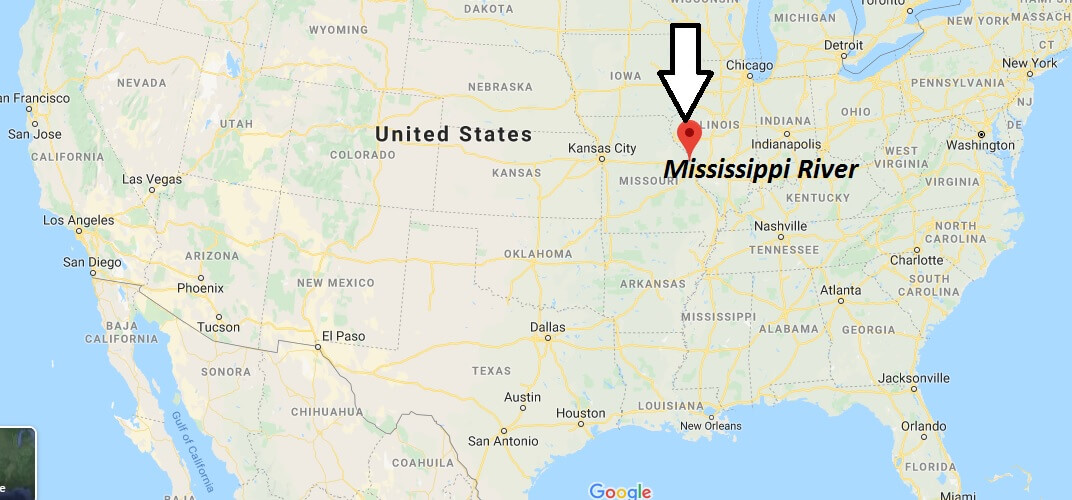 Where is Mississippi River Located? 