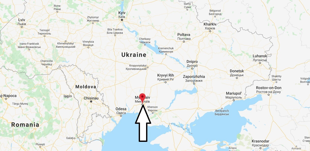 Where is Mykolaiv Located? What Country is Mykolaiv in? Mykolaiv Map