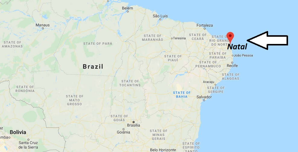 Where is Natal Located? What Country is Natal in? Natal Map