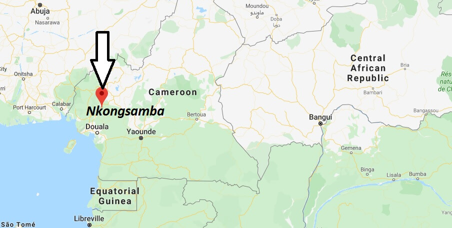 Where is Nkongsamba Located? What Country is Nkongsamba in? Nkongsamba Map