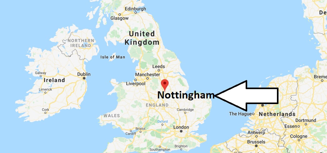 Where is Nottingham Located? What Country is Nottingham in? Nottingham Map