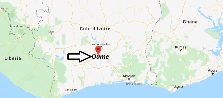 Where is Oume Located? What Country is Oume in? Oume Map