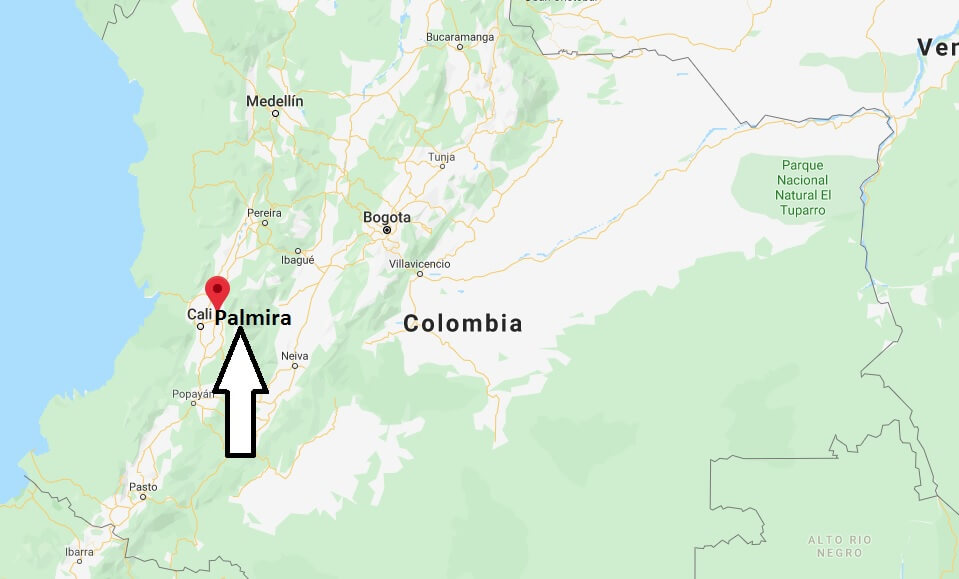 Where is Palmira Located? What Country is Palmira in? Palmira Map