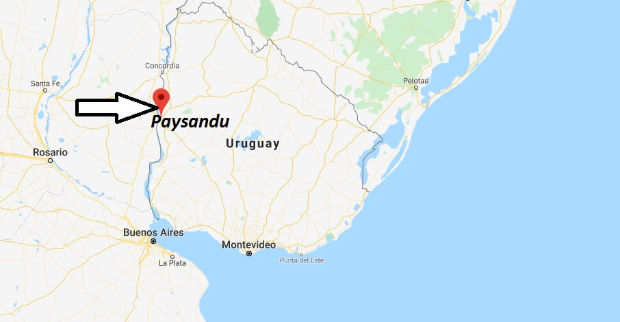 Where is Paysandu Located? What Country is Paysandu in? Paysandu Map