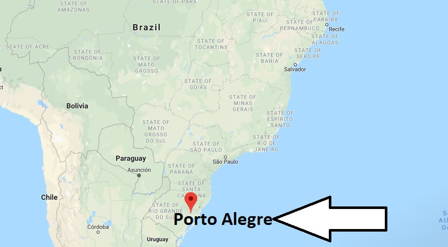 Where is Porto Alegre Located? What Country is Porto Alegre in? Porto Alegre Map