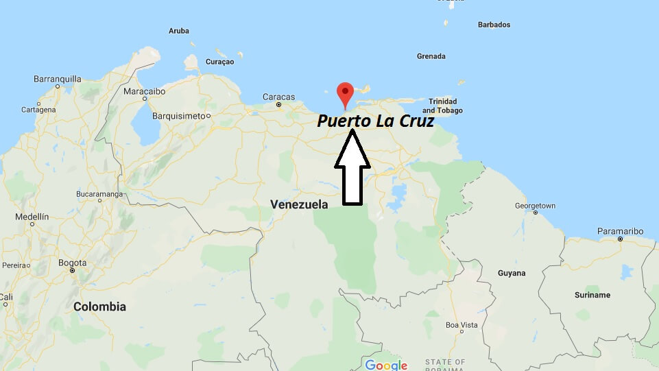 Where is Puerto La Cruz Located? What Country is Puerto La Cruz in? Puerto La Cruz Map