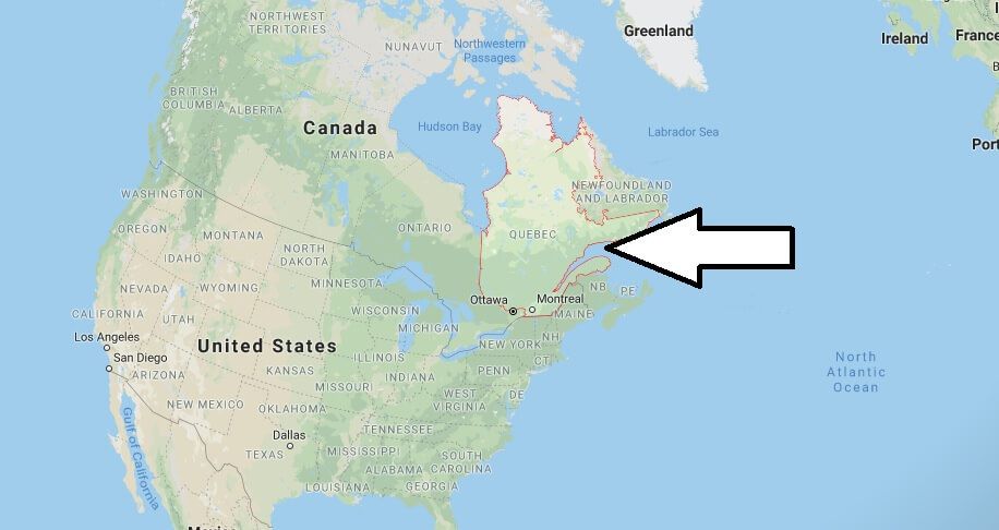 Where is Quebec Located? What Country is Quebec in? Quebec Map