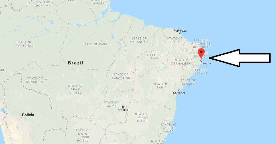 Where is Recife Located? What Country is Recife in? Recife Map