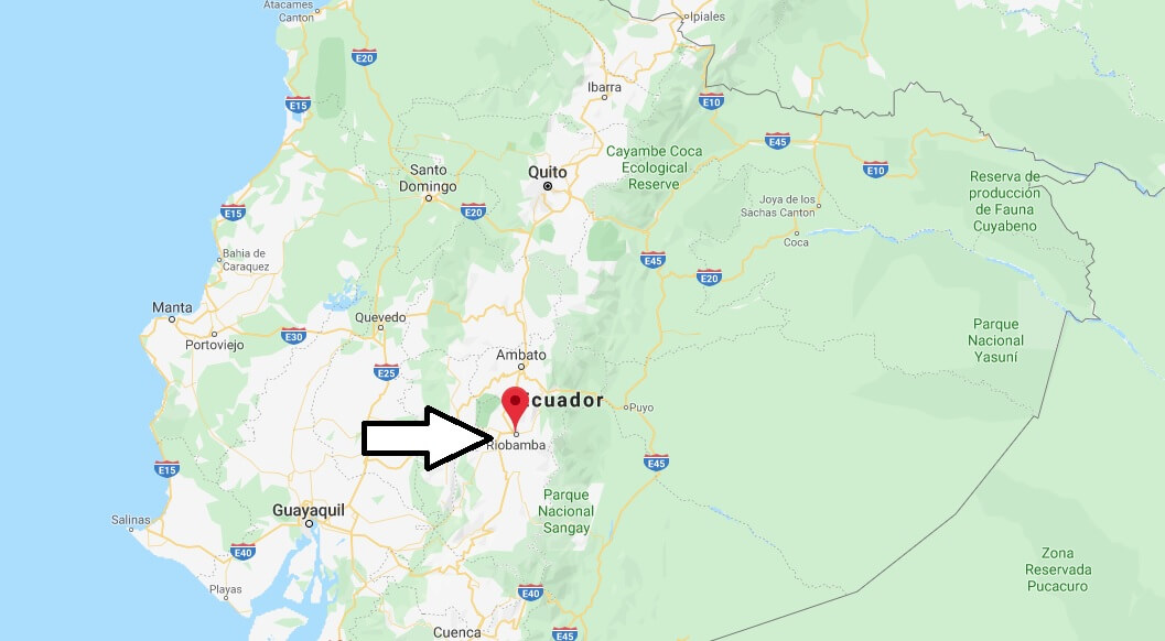 Where is Riobamba Located? What Country is Riobamba in? Riobamba Map