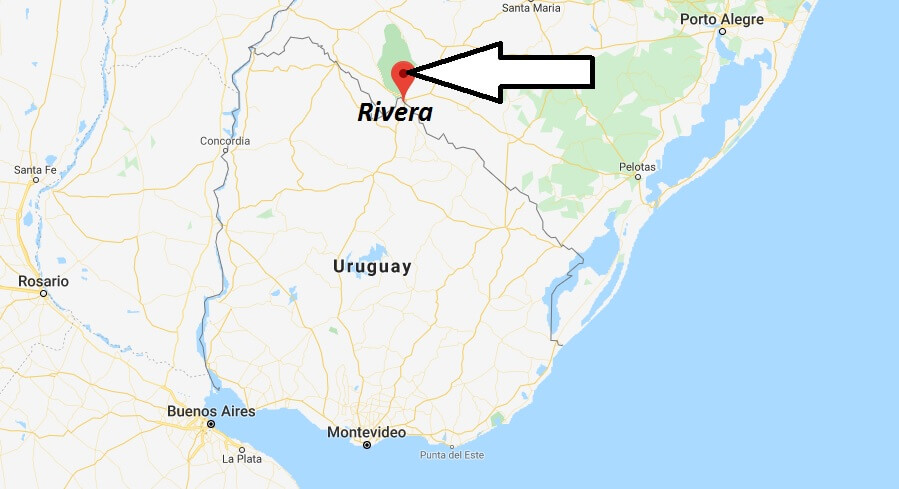 Where is Rivera (Uruguay) Located? What Country is Rivera in? Rivera Map