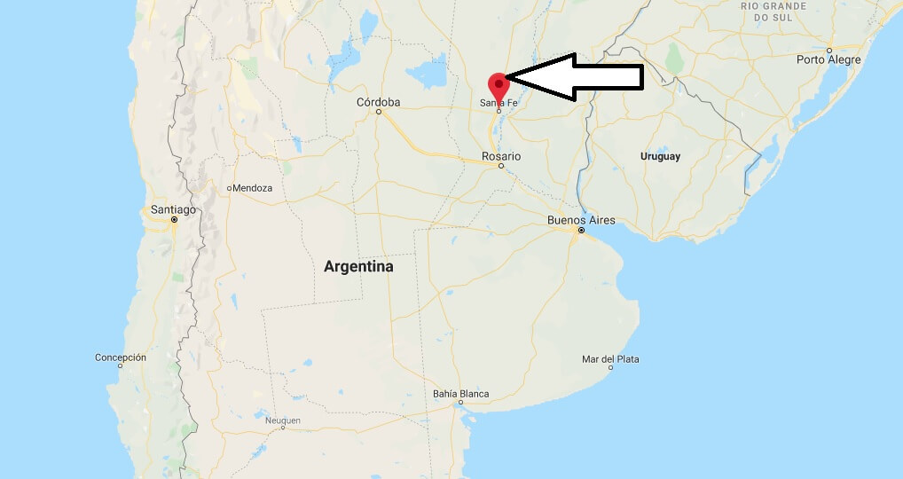 Where is Santa Fe (Argentina) Located? What Country is Santa Fe in? Santa Fe Map