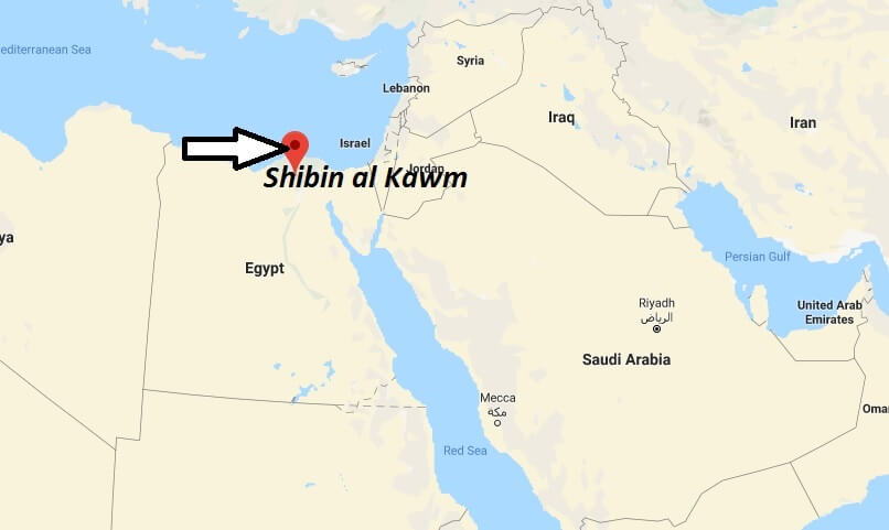 Where is Shibin al Kawm Located? What Country is Shibin al Kawm in? Shibin al Kawm Map