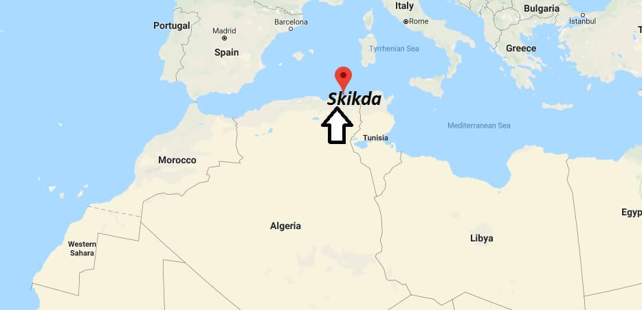 Where is Skikda Located? What Country is Skikda in? Skikda Map