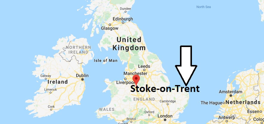 Where is Stoke-on-Trent Located? What Country is Stoke-on-Trent in? Stoke-on-Trent Map