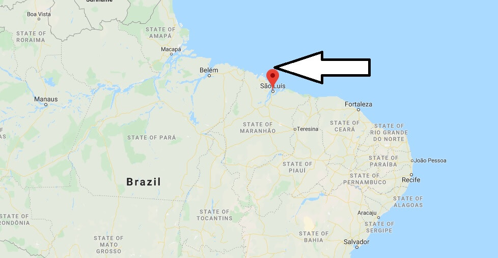 Where is São Luís Located? What Country is São Luís in? São Luís Map