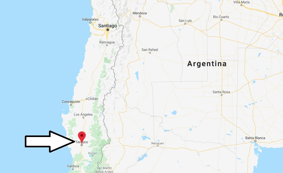 Where is Temuco Located? What Country is Temuco in? Temuco Map