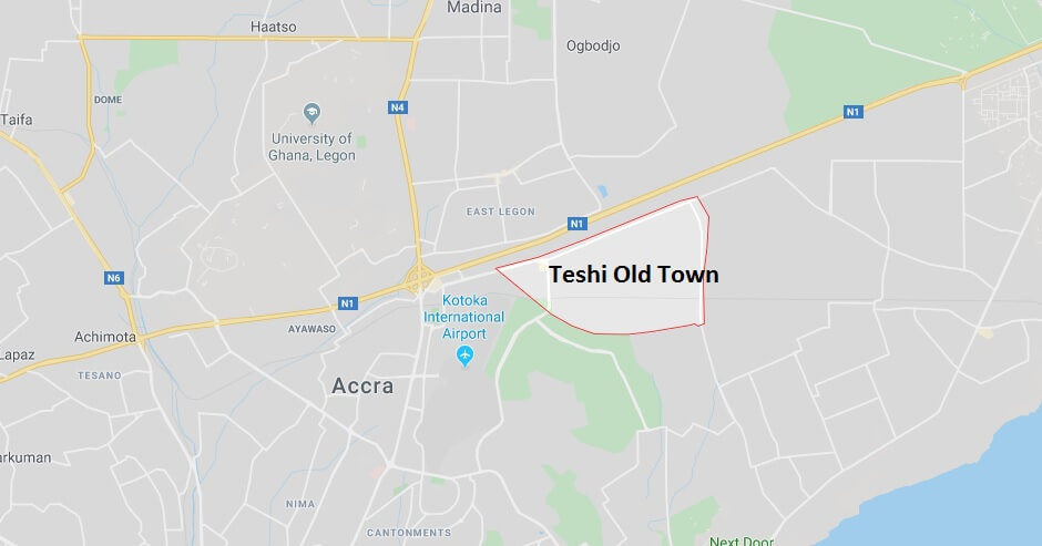 Where is Teshi Old Town Located? What Country is Teshi Old Town in? Teshi Old Town Map