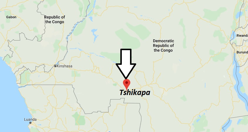 Where is Tshikapa Located? What Country is Tshikapa in? Tshikapa Map