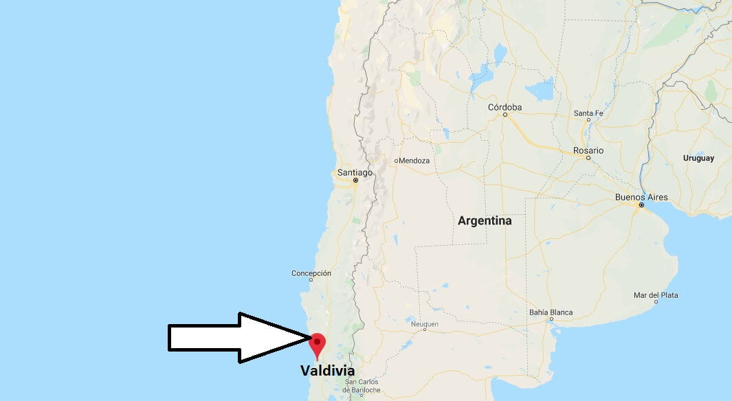 Where is Valdivia Located? What Country is Valdivia in? Valdivia Map