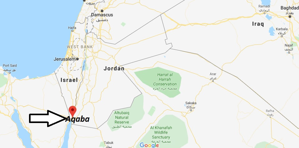Where is Aqaba Located? What Country is 