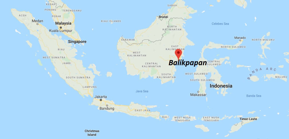 Where is Balikpapan Located? What Country is Balikpapan in? Balikpapan Map