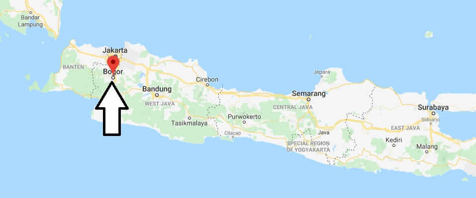 Where is Bogor Located? What Country is Bogor in? Bogor Map