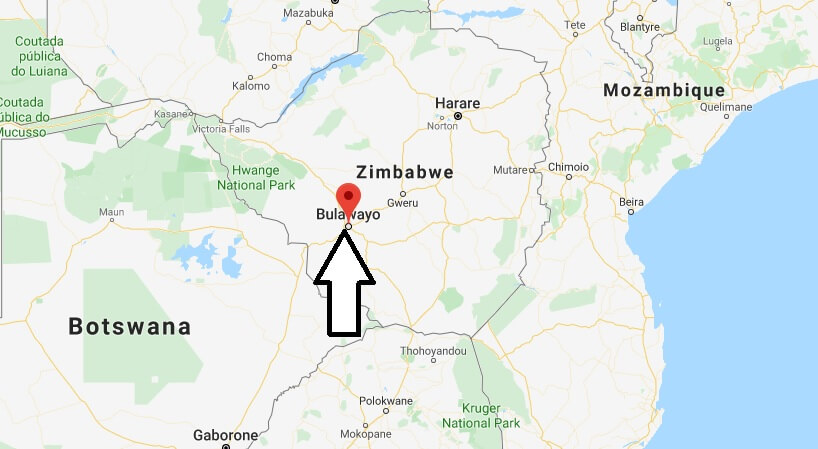 Where is Bulawayo Located? What Country is Bulawayo in? Bulawayo Map