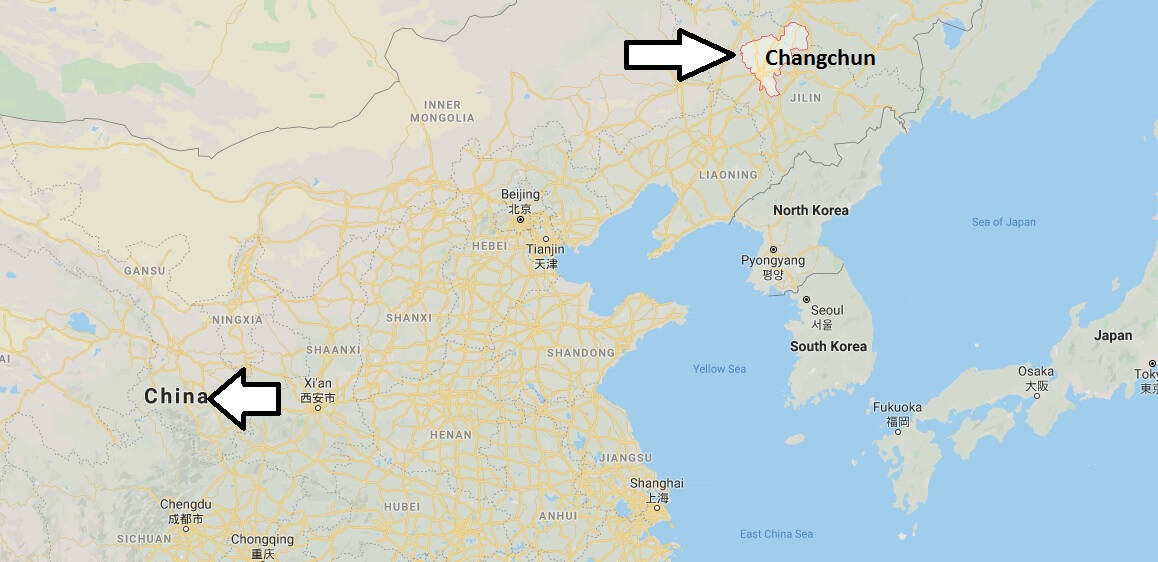 Where is Changchun Located? What Country is Changchun in? Changchun Map