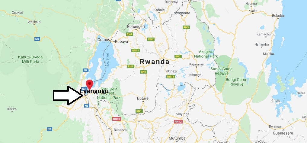 Where is Cyangugu, Rwanda Located? What Country is Cyangugu in? Cyangugu Map
