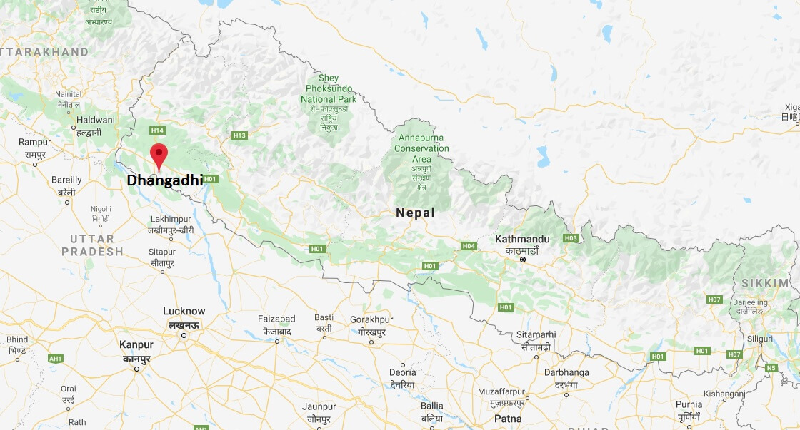 Where is Dhangadhi Located? What Country is Dhangadhi in? Dhangadhi Map