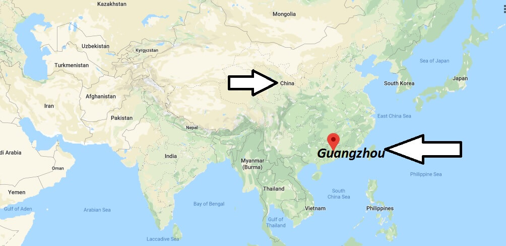 Where is Guangzhou Located? What Country is Guangzhou in? Guangzhou Map