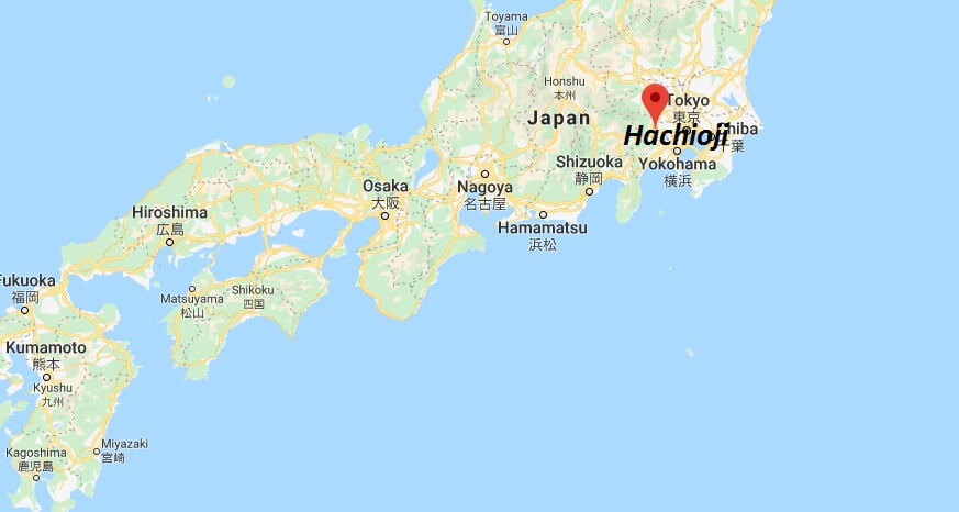 Where is Hachioji Located? What Country is Hachioji in? Hachioji Map