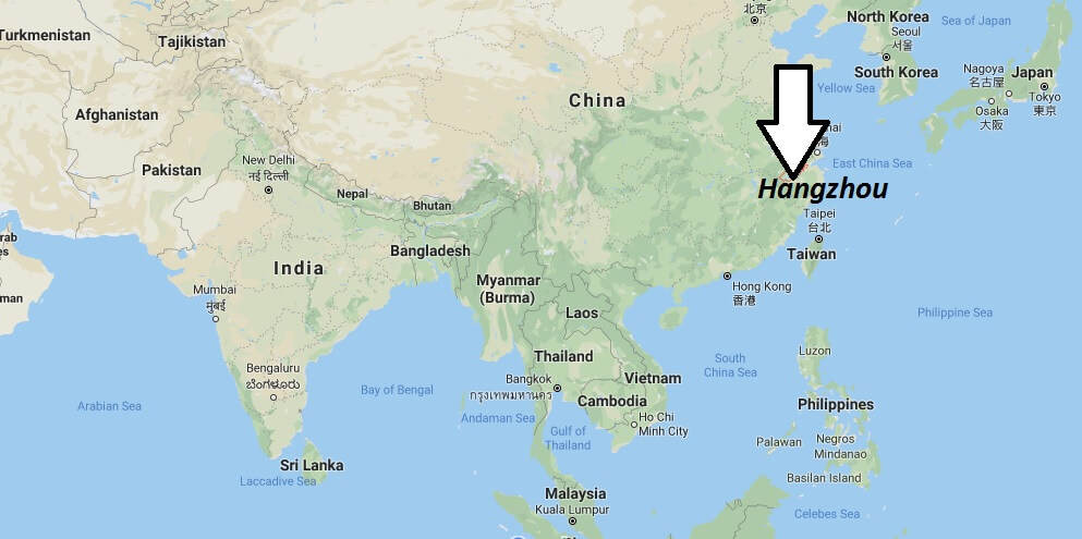 Where is Hangzhou Located? What Country is Hangzhou in? Hangzhou Map
