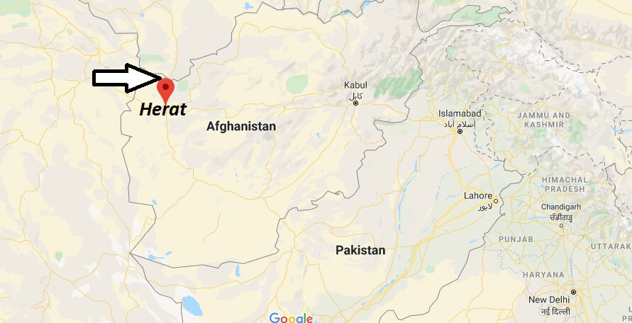 Where is Herat Located? What Country is Herat in? Herat Map
