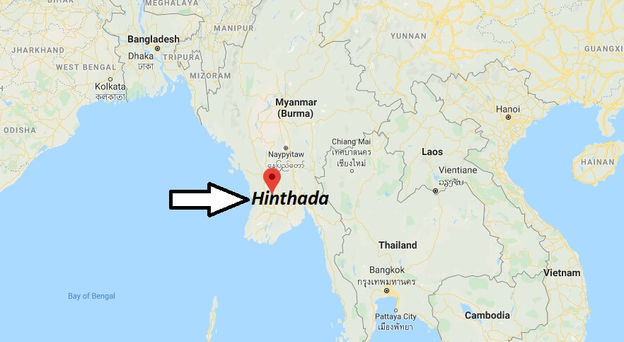 Where is Hinthada Located? What Country is Hinthada in? Hinthada Map