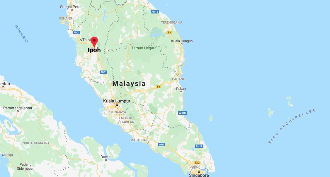 Where is Ipoh Located? What Country is Ipoh in? Ipoh Map