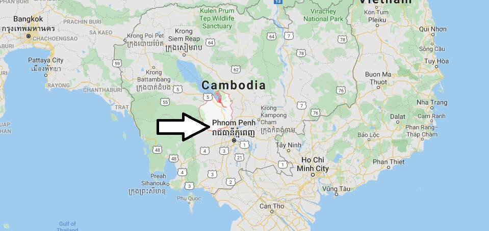 Where is Kampong Chhnang Located? What Country is Kampong Chhnang in? Kampong Chhnang Map