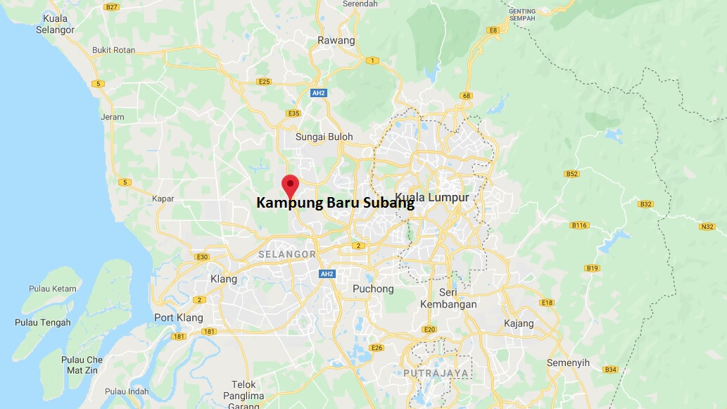Where is Kampung Baru Subang Located? What Country is Kampung Baru Subang in? Kampung Baru Subang Map