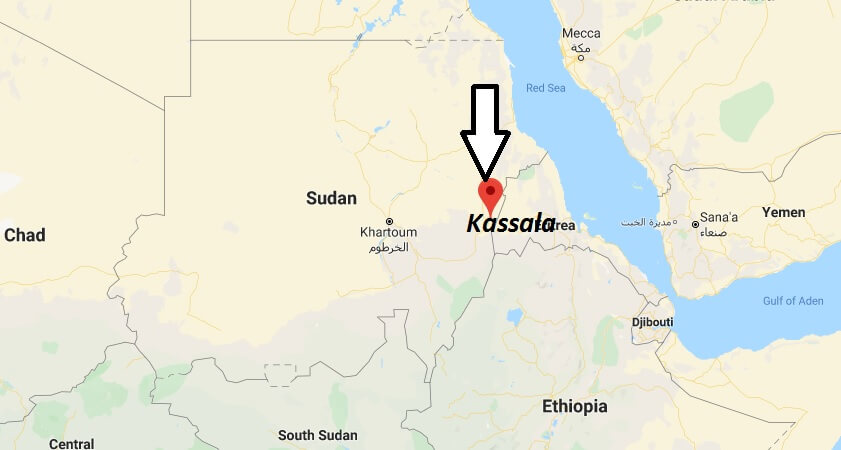 Where is Kassala Located? What Country is Kassala in? Kassala Map