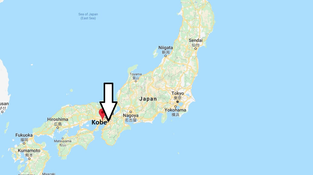 Where is Kobe, Japan Located? What Country is Kobe in? Kobe Map