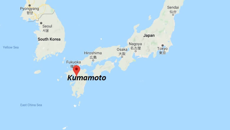 Where is Kumamoto Located? What Country is Kumamoto in? Kumamoto Map