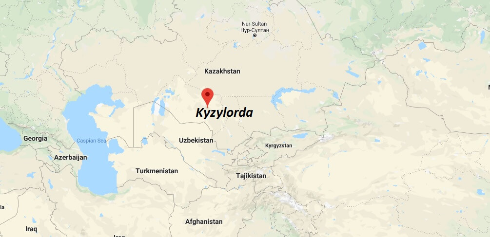 Where is Kyzylorda Located? What Country is Kyzylorda in? Kyzylorda Map