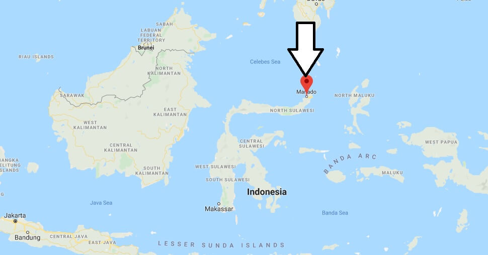 Where is Manado Located? What Country is Manado in? Manado Map